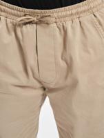 Urban Classics / joggingbroek Stretch Twill in beige - thumbnail