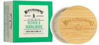 Scottish Fine Soaps Men's Grooming Vetiver & Sandalwood Shave Soap & Bowl Set 100gr - thumbnail
