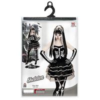 Gothic Skelet Vrouw Kostuum - thumbnail