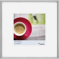 walther+ design KS330H Wissellijst Papierformaat: 30 x 30 cm (b x h) 30 cm x 30 cm Zilver - thumbnail