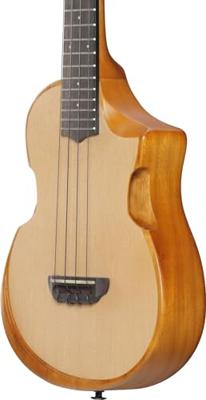 Ibanez AUT10 Open Pore Natural tenor ukelele met gigbag - thumbnail