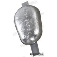 TEN00352 - ANODE VOOR HET LASSEN VAN ZINK 250X25X5MM 3KG - thumbnail