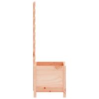 Plantenbak met rek 39x39,5x114 cm massief douglashout - thumbnail