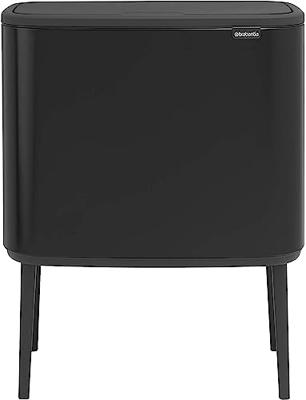 brabantia Bo Touch Bin 31 60 67 Afvalbak 33 l Staal (l x b x h) 312 x 540 x 680 mm Zwart 1 stuk(s) - thumbnail