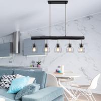 Globo HanglampMina zwart 5-lichts - 15326-5NB - thumbnail