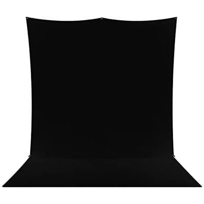 Westcott X-Drop Pro rimpelbestendige achtergrond - rijke zwarte sweep (8' x 13')