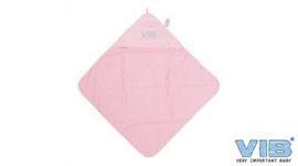 Vib Badcape Vib Roze+zilver 75cm X75cm Vib Badcape Vib Roze+zilver 75cm X75cm
