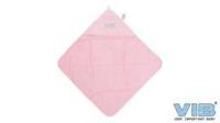 Vib Badcape Vib Roze+zilver 75cm X75cm - thumbnail