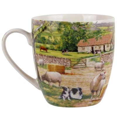 Mokkenset schaap en collie