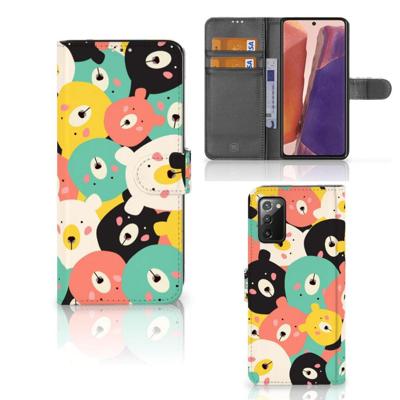 Samsung Galaxy Note 20 Leuk Hoesje Bears | Portemonnee hoesje