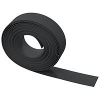 VidaXL Tuinrand 10 m 15 cm polyetheen zwart - thumbnail