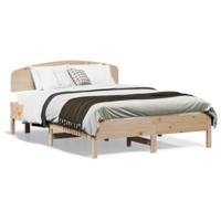 Bedframe zonder matras massief grenenhout 120x190 cm - thumbnail