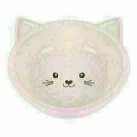 Happy Pet voerbak kitten roze / creme - thumbnail