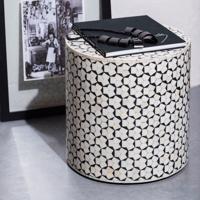 WOOOD Bijzettafel 'Neva' Mangohout, 37cm - thumbnail