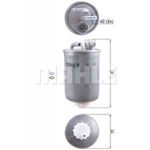 Brandstoffilter KL476D