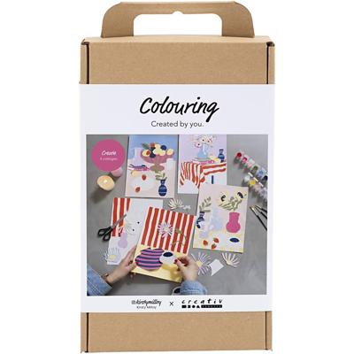 Creativ Company Hobbyset kleuren, collage, 1 doos Creativ Company Hobbyset kleuren, collage, 1 doos