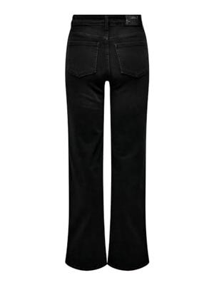 Only Onlmadison Blush Hw Wide Dnm Cro099 Noos 15299796 Loose Fit Washed Black