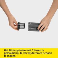 KARCHER CVH 2 - Draadloze handstofzuiger - Eenvoudig, effectief en moeiteloos schoonmaken - thumbnail