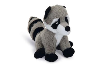 Beeztees racco - hondenspeelgoed - grijs - 20 cm