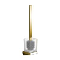 Toiletborstelhouder Sapho Soul Hangend Vierkant 8.8x41.5x8.6 cm Goud - thumbnail