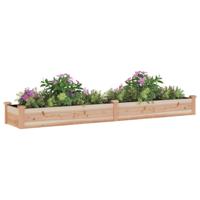 VidaXL Plantenbak verhoogd met voering 240x45x25 cm massief vurenhout - thumbnail