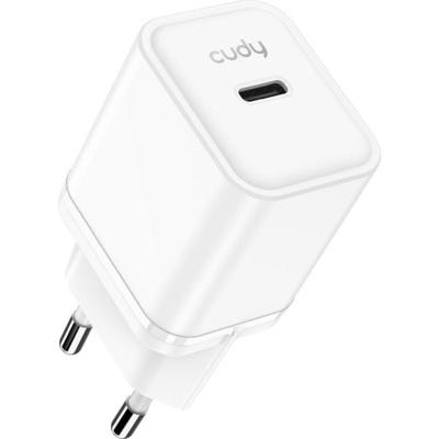 Cudy 20w usb-c charger (wit)