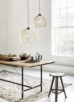 Nordlux HanglampChino hout Ø 25cm - 84823014 - thumbnail