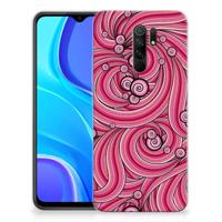 Xiaomi Redmi 9 | Hoesje maken | Swirl Pink - thumbnail