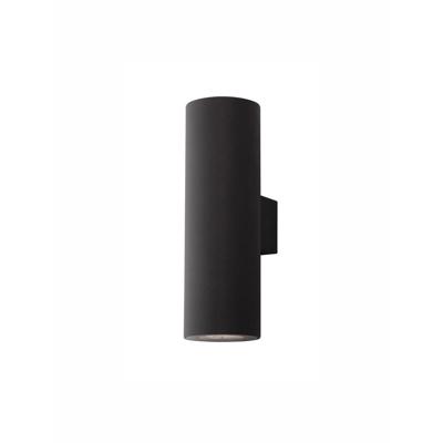 Lyora Zwarte opbouwspotAlp up en downlighter - 9010009