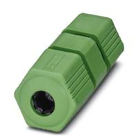 Phoenix Contact 1670248 Leidingverbinding Bus, inbouw Totaal aantal polen: 3 Serie (ronde connectoren): QUICKON 1 stuk(s) - thumbnail