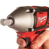 Milwaukee M18 BIW12-0 Accu compactslagmoersleutel 240Nm 1/2" frictiering 18V Basic Body - 4933443590 - thumbnail
