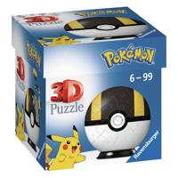 Ravensburger 3D-Puzzel Pokémon Ultra Ball - 54 stukjes - thumbnail