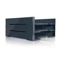 Sigel SI-SA167 Brievenbak EYE STYLE 268x50x333mm Donkergrijs - thumbnail