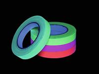 ACCESSORY Gaffa Tape 19mm x 25m, neon yellow, uv active - thumbnail