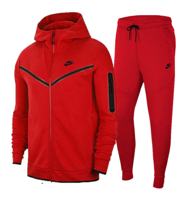 Nike Tech Fleece Trainingspak Senior Rood - Maat L - Kleur: Rood | Soccerfanshop - thumbnail