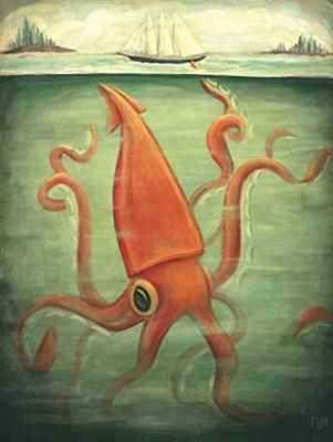 New York Puzzle Company Kraken Onderwater - 500 stukjes