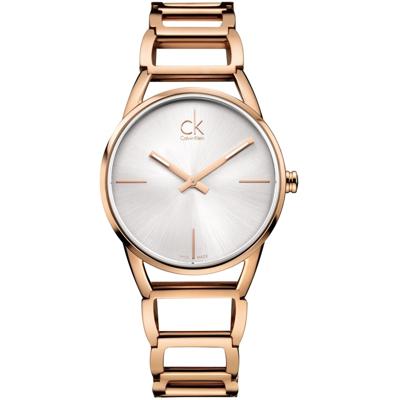 Calvin Klein Stately Horloge K3G23626 - Goud