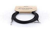 Cordial 14760 Jackplug Instrumenten Aansluitkabel [1x Jackplug male 6,3 mm (mono) - 1x Jackplug male 6,3 mm (mono)] 1.50 m Zwart Flexibel - thumbnail