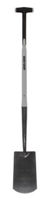 Spade 16 cm antraciet met glasfiber steel