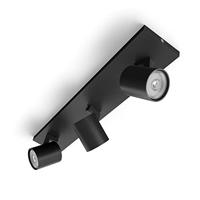 Philips Zwarte plafondspotRunner 3-lichts - 929003204901 - thumbnail