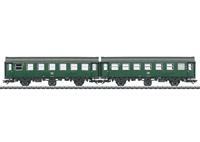 Märklin 43186 H0 ombouwrijtuig-paar 2e klas Van de DB 2e klas - thumbnail