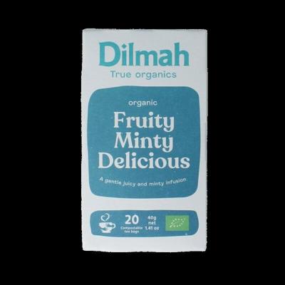 Dilmah Fruity minty delicious bio 20 Zakjes Dilmah Fruity minty delicious bio 20 Zakjes