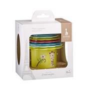 Bijtring - Sophie de Giraffe - Colo'Rings - Natuurlijk rubber - Diverse texturen - Gemakkelijk vast te pakken - thumbnail