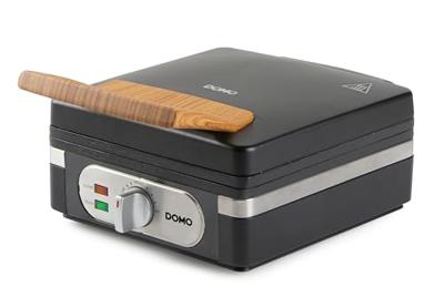 DOMO WAFFELEISEN - INKY BLACK Wafelijzer Zwart