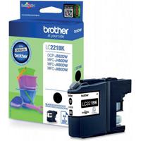 Inktcartridge brother lc-221bk zwart | 5 stuks - thumbnail