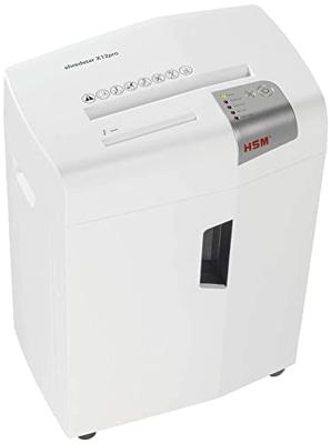 HSM shredstar X12pro Papierversnipperaar 12 vellen CD-versnippering, Cross cut 2 x 15 mm P-5 26 l Ook geschikt voor Paperclips, CDs, DVDs, Nietjes, Creditcards