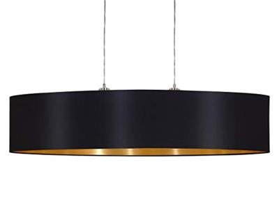 Eglo Landelijke hanglampMaserlo 100cm zwart met goud - 31616