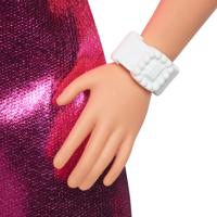 Barbie Fashionista pop in jurk met hart - thumbnail