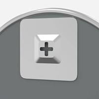 VidaXL Wandspiegel rond ø40 cm zilverkleurig - thumbnail