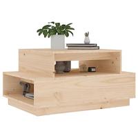 Salontafel 80x55x40,5 cm massief grenenhout - thumbnail